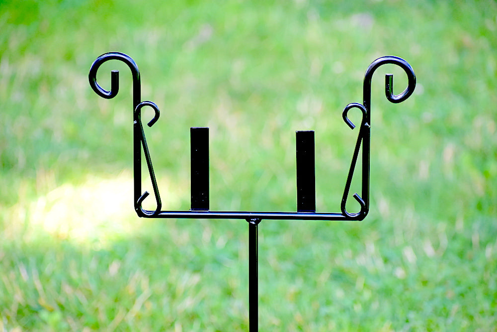 24” Tall Music Style slate holder for 8” wide slates or signs – Garden