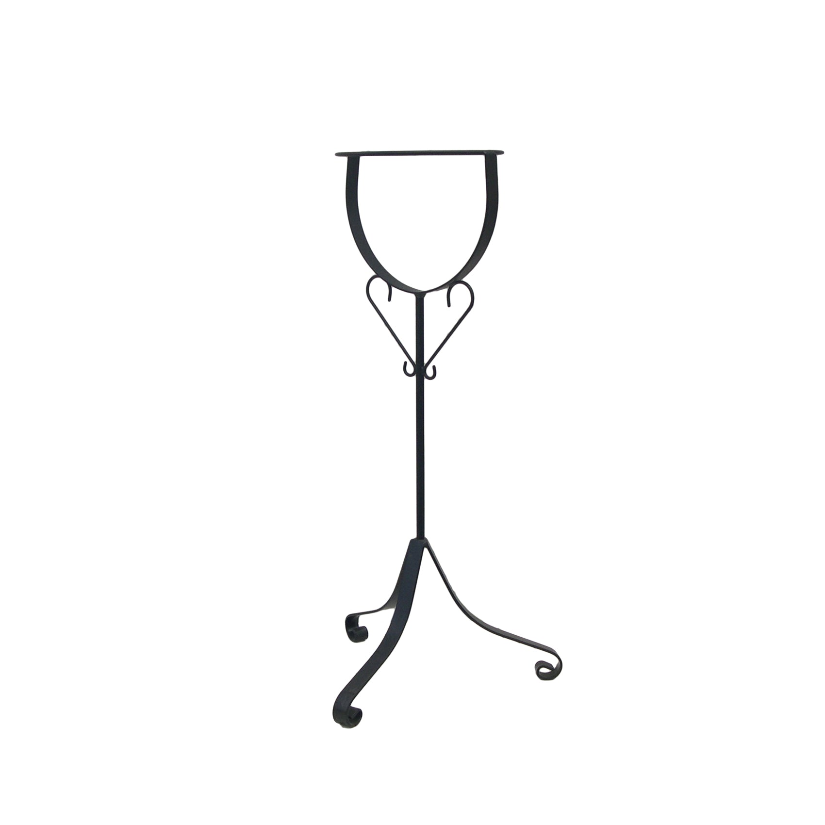 free standing pot plant hanger Free Standing Potted Pot Holder 33" Tall - 10" Pots
