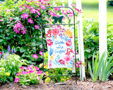 Mini Flag Arbor With Butterfly Cutout Design