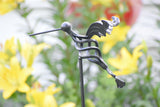 Wrought Iron Hummingbird on a 4' Stake