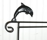 Mini Flag Holder With Dolphin Cutout Design