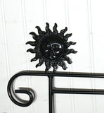 Mini Flag Holder With Sun Cutout Design