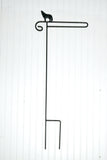 Mini Flag Holder With Wolf Cutout Design