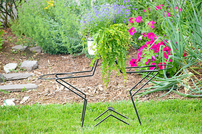 10" Star Pot Bridge - Wrought Iron