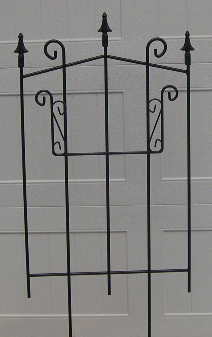 36" Tall Gate Style Slate Holder for 12" Wide Slates