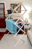 39" Heavy Duty Wooden Folding Clothes Drying Rack