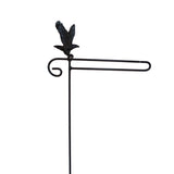 Mini Flag Holder With Eagle Cutout Design